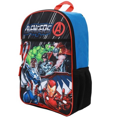 Marvel Avengers 16" Backpack with Side Mesh Pockets