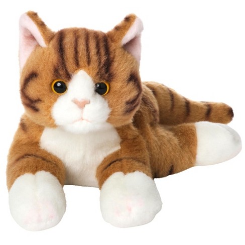 Brown tabby cat stuffed animal online