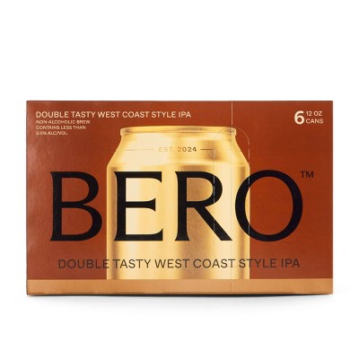 BERO Brewing Double Tasty IPA Beer - 6pk/12 fl oz Cans