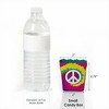 Big Dot of Happiness 60's Hippie - Party Mini Favor Boxes - 1960s Groovy Party Treat Candy Boxes - Set of 12 - 3 of 4