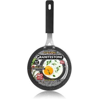 Granitestone Emerald Mini Nonstick Egg Omelet Pan 5.5” Single