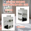 Unique Bargains 2-Shelf Closet Hanging Organizer with Magic Tapes - 3 of 4