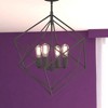 Vaxcel Rad 4 - Light Pendant in  Warm Pewter - 3 of 4