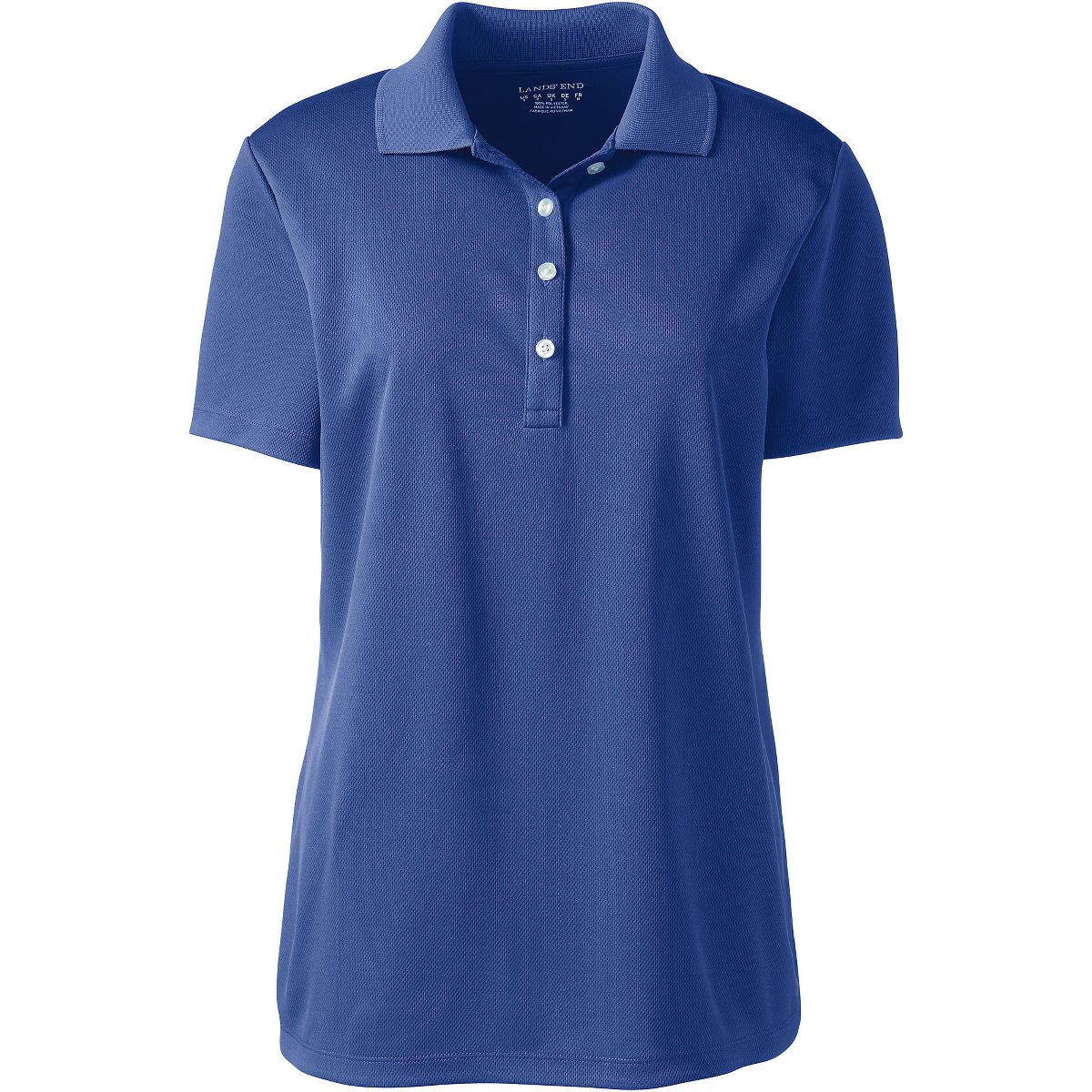 Lands' End Women's Flagship Performance Short Sleeve Polo Shirt - thumbnail 6