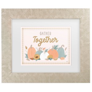 Trademark Fine Art - Laura Marshall Festive Friendsgiving I Matted Framed Art - 1 of 4
