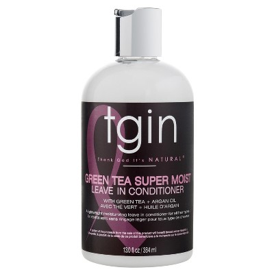 TGIN Green Tea Super Moist Leave-In-Conditioner with Green Tea and Argan Oil - 13 fl oz