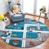 Carousel Kids CRK192 Power Loomed Indoor Rugs - Safavieh Kids - 2 of 4
