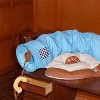ZEZE Retro Telephone Tunnel Bed-Blue - 3 of 4