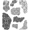 Tim Holtz Cling Stamps 7"X8.5" - 2 of 3