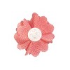 Wrapables Shabby Chic Burlap Rose Flower 3 Inch Diameter (Set of 12) - 2 of 4