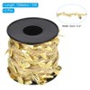 Unique Bargains Jungle Wedding Party Home Garden Decor Burlap Leaf Ribbon Braided Artificial Vine 2 Pcs - 2 of 4