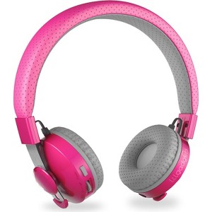 LilGadgets On-Ear Kids Headphones - 4+ Years, Pink, Untangled Pro ...