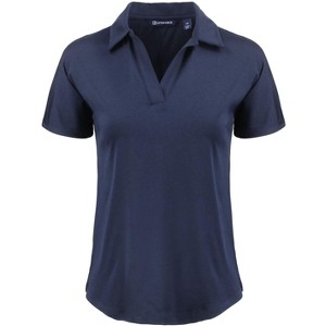 Cutter & Buck Coastline Epic Comfort Recycled Womens Dolman Polo - 1 of 2