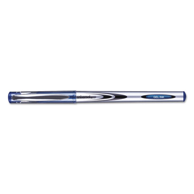 Universal Gel Stick Pen 0.7 mm Medium Blue Ink 1 Dozen 39611, 1 of 9