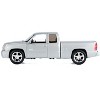 2006 Chevrolet Silverado SS Pickup Truck Silver Metallic "Timeless Legends" Series 1/25 Diecast Model Car by Motormax - 2 of 4