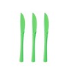 Exquisite Heavy Duty Solid Color Disposable Plastic Knives - 50 Ct. - 2 of 4