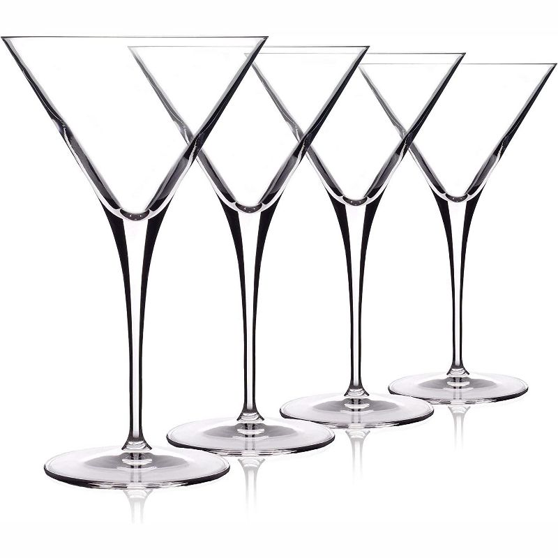 Luigi Bormioli Crescendo 10-Ounce Martini Glasses, 4-Piece, 10 oz., 1 of 8