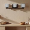 Sunset Three Light Abbot Vanity Wall Lamp, Provincial Bronze - 4 of 4
