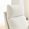 CIPACHO 27.6"W Beige Modern Accent High Back Rocking Chair, Living Room Lounge Armchair with 2 Side Pockets - 3 of 4