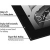 Americanflat 5x7 Picture Frame with Polished Plexiglass - Set of 6 - Signature Collection - Picture Frames with Engineered Wood - Black - 3 of 4