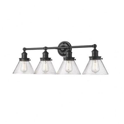 Millennium Lighting Eyden 4 - Light Vanity in  Matte Black