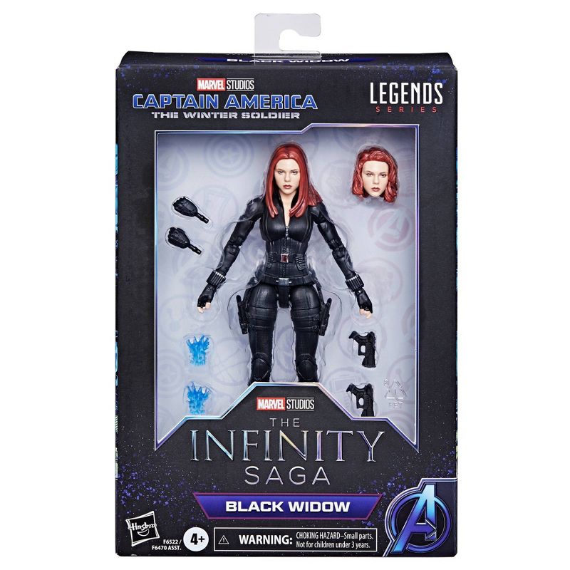 Marvel Legends The Infinity Saga Black Widow Action Figure, 3 of 9
