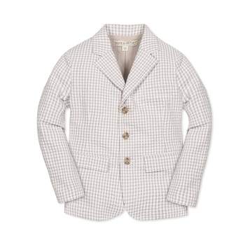 Hope & Henry Boys' Organic Classic Seersucker Suit Jacket, Infant