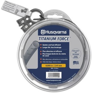 Husqvarna .095-Inch 50ft spool Titanium Force Trimmer Line - 596780001 - 1 of 1