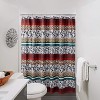 Greenland Home Fashions Vista Multi Shower Curtain, 72x72 Inches - 4 of 4