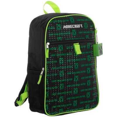 Kids Minecraft Backpack 4-Piece Combo School Supplies - image 4