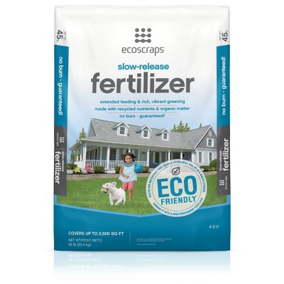 EcoScraps Slow-Release Fertilizer, 45lb