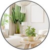 Round Mirror ,  Circle Wall Mirror for Bathroom and Entryway - 2 of 4