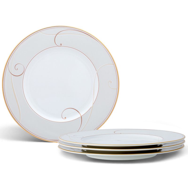 Noritake Golden Wave Set of 4 Accent/Luncheon Plates, 1 of 5