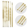 Unique Bargains Stainless Steel Ear Cleansing Tool Set Anti-slip Design with Storage Case - 3 of 4