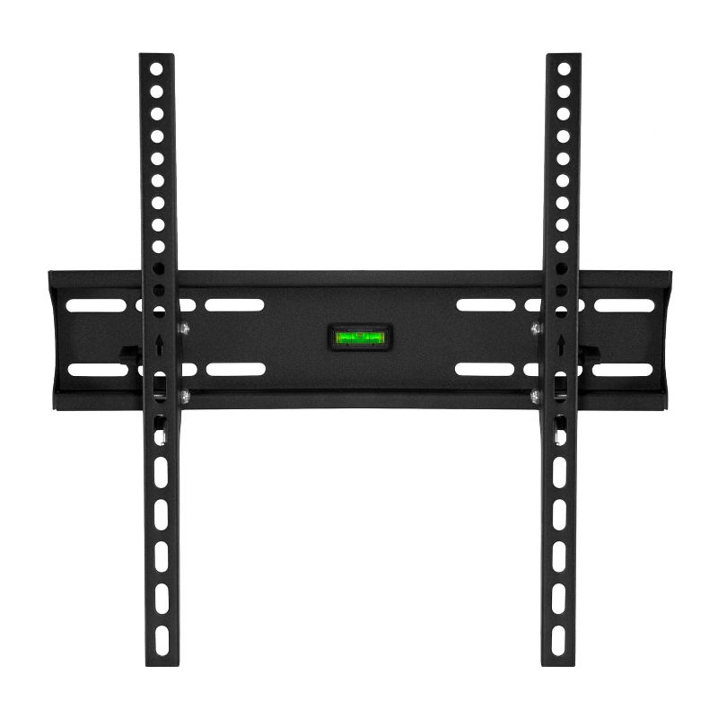 Mount-It! Tilt TV Wall Mount Bracket | Low-Profile Tilting Mounting Bracket Compatible with 32 to 55 Inch Flat Screen TVs | 77 Lbs. Capacity | Black, 2 of 9