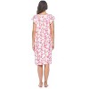 Casual Nights Women's Super Soft Yummy Nightshirt, Short Sleeve Nightgown, Night Dress with Fun Prints & Patterns - 4 of 4