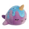 Aurora Large Blue Moon Nomwhal Tasty Peach Enchanting Stuffed Animal Purple 12.5" - 3 of 4
