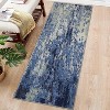 Modern Abstract Rug – Washable, Non-Slip, Ultra-Thin, Low Pile, Non-Shedding Area Rug for Living Room,Bedroom,Home Office, Contemporary - 2 of 4