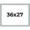 PosterPalooza | Refined Blue Picture Frame - UV Acrylic, Backing Board, Hanging Hardware Included - 2 of 4
