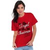 I'm The Angel On Top Christmas Tree Womens Graphic T Shirt Tees Brisco Brands - 4 of 4
