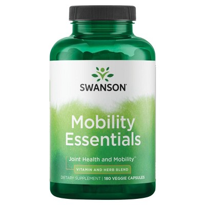 Swanson Mobility Essentials 180 Veg Capsules.
