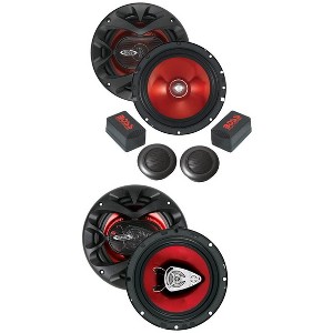 BOSS CH6CK 6.5" 350W Component and Boss CH6530 6.5" 300W Car Speakers Package - 1 of 4