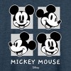 Women's - Disney - Mickey & Friends Lightweight French Terry Wide Neck Long Sleeve Shirt - 2 of 4