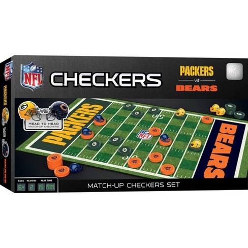 Buy MasterPieces NFL Green Bay Packers Checkers Board Game, 13 x