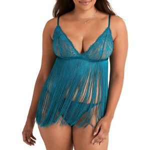 Adore Me Women's Charizma Babydoll Lingerie - 1 of 4
