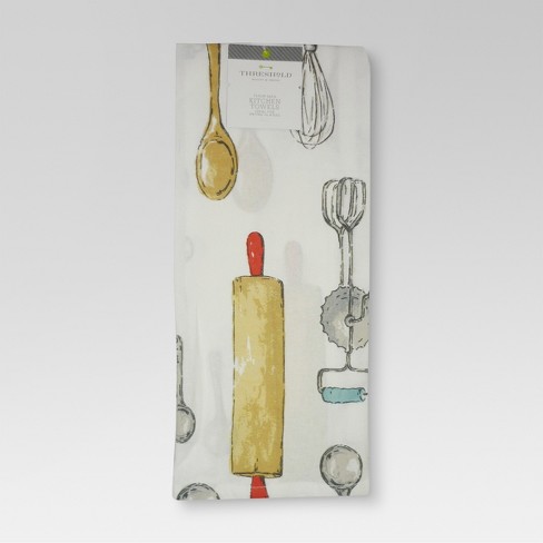Kitchen Towel Floursack Utensils Threshold Target