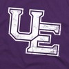 University Of Evansville Distressed Primary Logo Kids T-Shirt For Youth Purple - 2 of 4