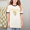 Simply Sage Market Women's Kentucky Flower Colorful Short Sleeve Ringer Tee - 2 of 3