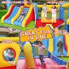 HOMDOX 12 x 9FT Inflatable Bounce House for Kids 3-12, Indoor/Outdoor Double Slide Obstacle Bouncer with 370W Blower, Large Blow Up Bouncy Castle - 3 of 4