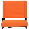 Flash Furniture Set of 2 Grandstand Comfort Seats by Flash - 500 lb. Rated Lightweight Stadium Chair with Handle & Ultra-Padded Seat - 3 of 4